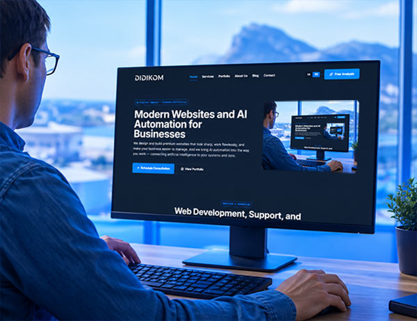 Didikom — AI automatizacija i izrada web sajtova