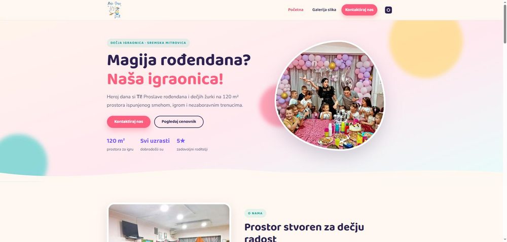 Moja Roda — dečja igraonica i rođendaonica